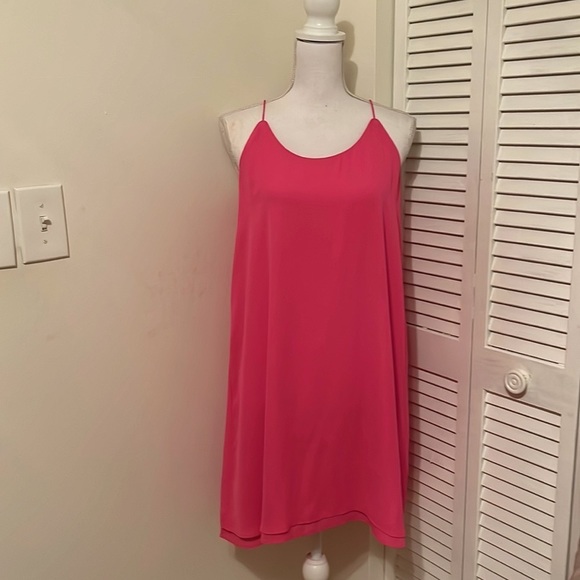 Alya Dresses 24 Alya Hot Pink Slip Dress Poshmark